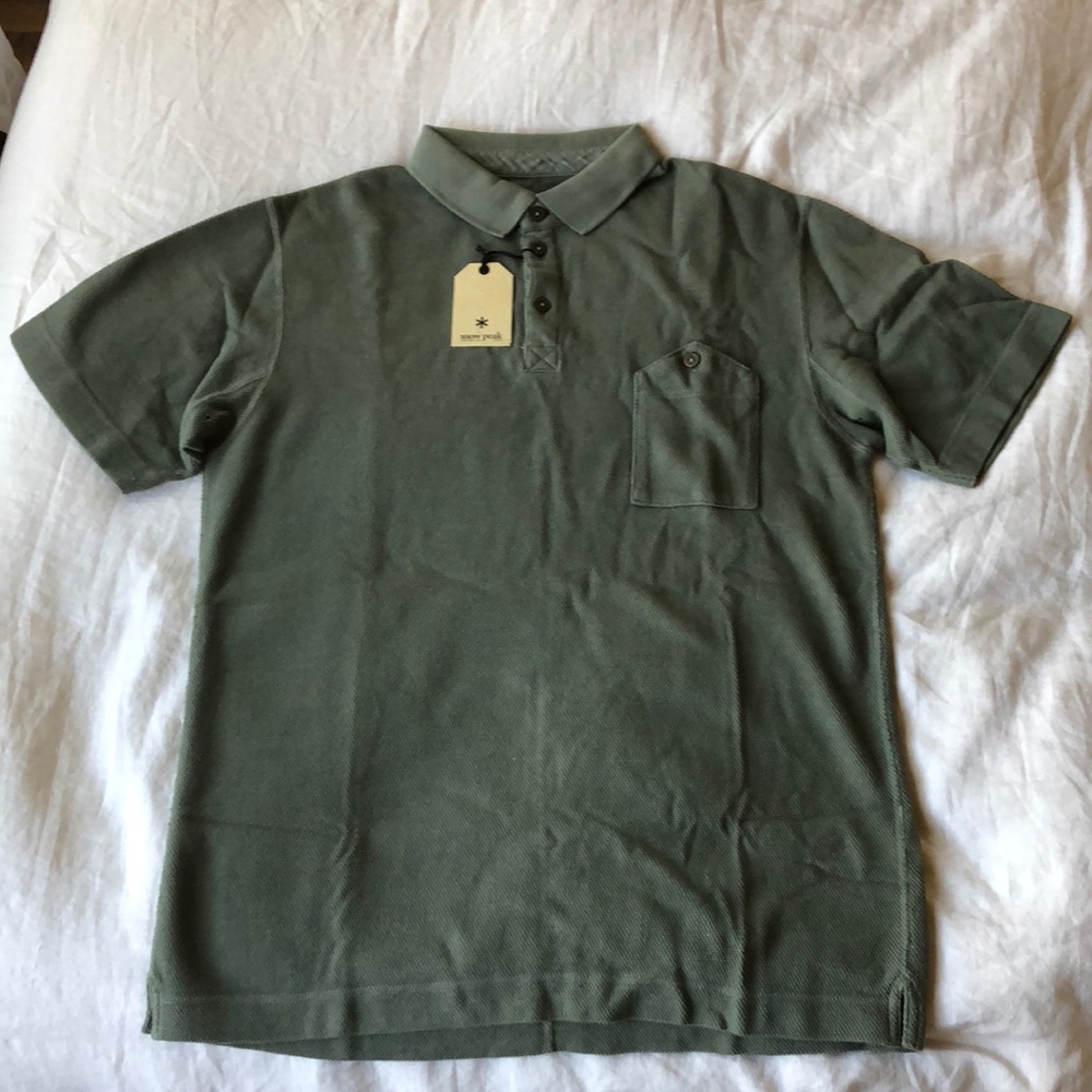 Military Polo by Snow Peak